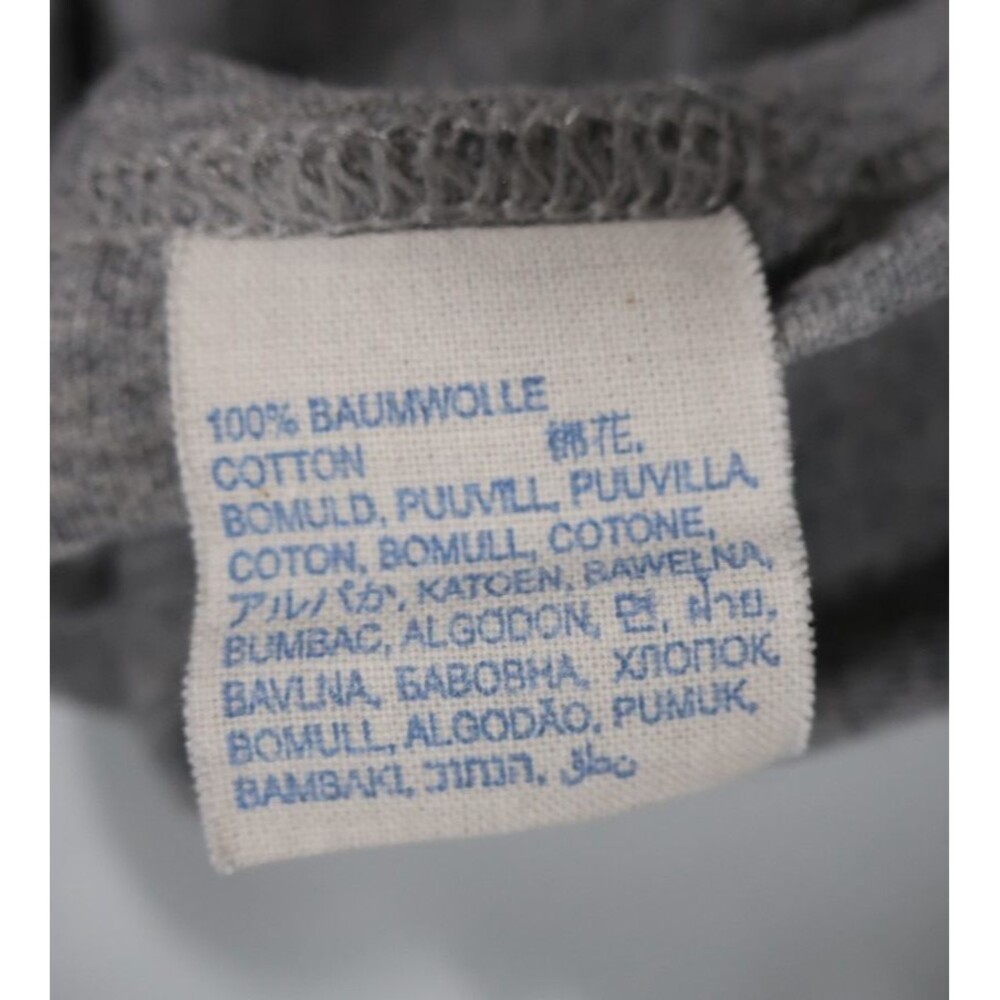 Merz B Shwanen Gray 100% Cotton Slub T Shirt Women's? Men's? Size 6 Large - Picture 7 of 10